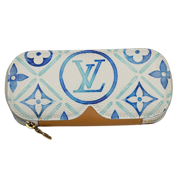 LOUIS VUITTON Sunglasses Pouch GM GI0835 Lagoon By The Pool Limited Edition - Picture 2 of 10